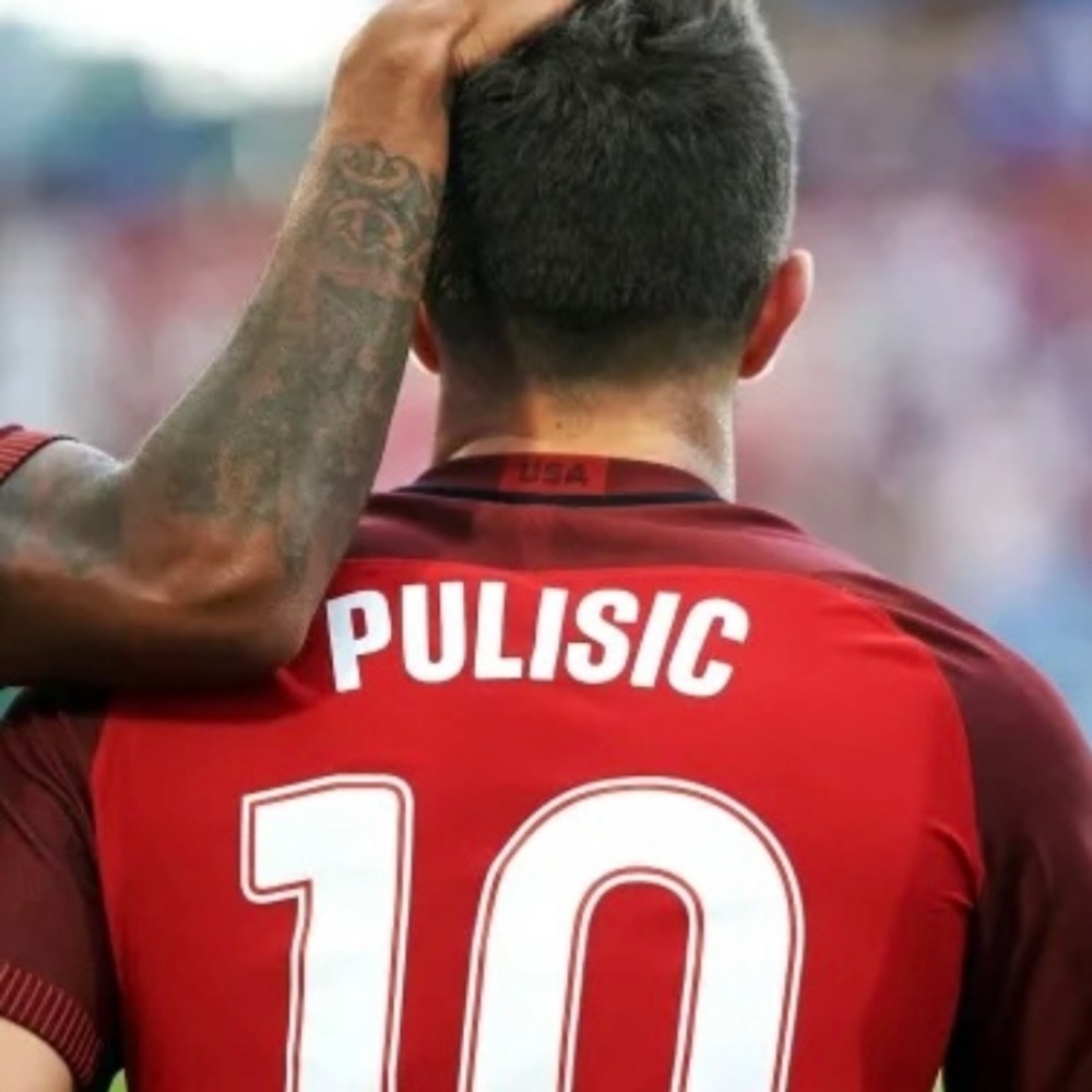 Men's Nike Red US Soccer 2017 Third Christian Pulisic Jersey